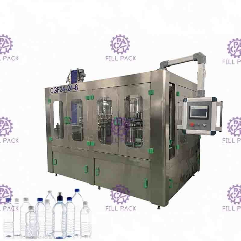 น้ำดื่มสัตว์เลี้ยง 500ml / 1L / 2L 3 In 1 Monoblock อุปกรณ์การผลิต / โรงงาน / เครื่องจักร / ระบบ / สาย