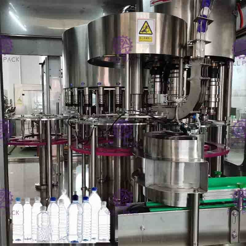 Monoblock ดื่มเครื่องบรรจุน้ำ, บรรจุซักผ้าและการปิดผนึก 3 in 1