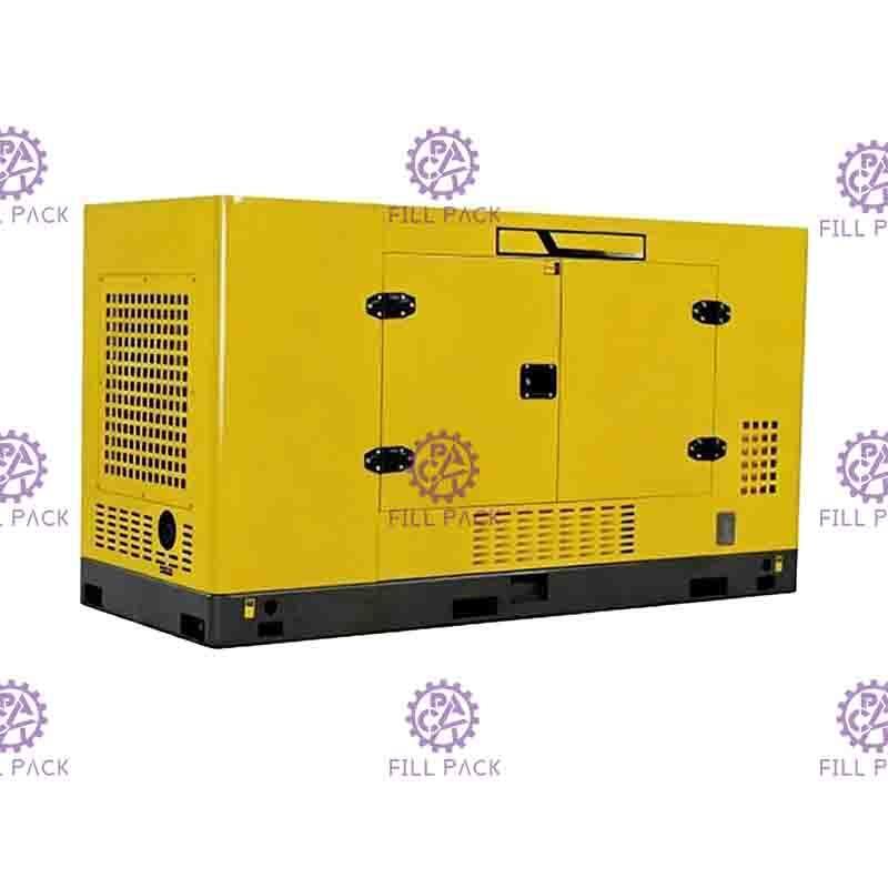 30KW 54A เครื่องกำเนิดไฟฟ้าดีเซลแบบเปิดแบบกันเสียงพร้อมโมดูลควบคุมอัตโนมัติ