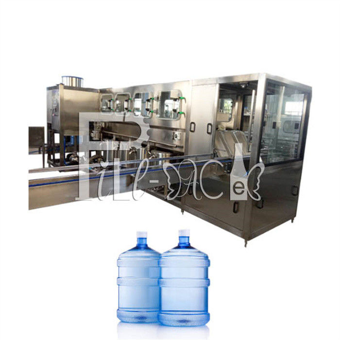 450BPH เครื่องบรรจุน้ำอัตโนมัติ 5 แกลลอนพร้อมหน้าจอสัมผัส เครื่องบรรจุขวดน้ำ 5 แกลลอน
